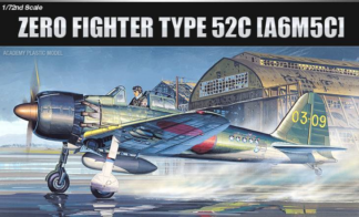 Academy 1/72 A6M5c Zero Fighter Type 52c