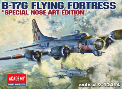 Academy 1/72 B-17G Flying fortress 'nose art'