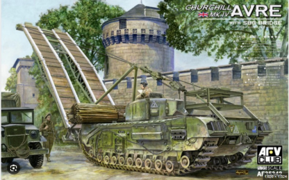 AFV Club 1/35 Churchill Mk.IV AVRE with SBG bridge