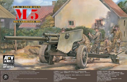 AFV Vlub 1/35 3 Inch Gun M% and Carriage M6