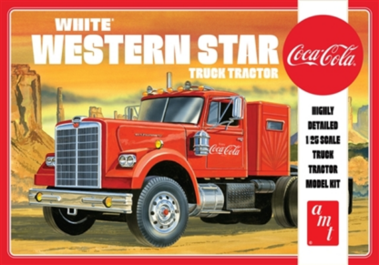 AMT 1/25 White Western Star Truck tractor