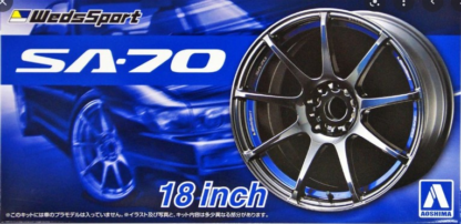 Aoshima #72 Rims & Tires "Weds Sport SA-70"