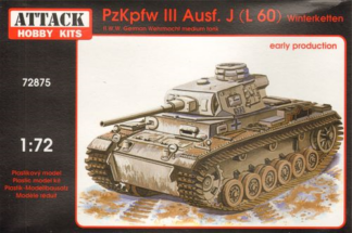 Attack Kits 1/72 PzKpfw III Ausf J/L60 Early prod.