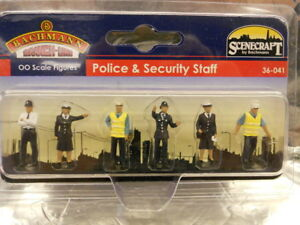Bachmann OO Figures Police and Security