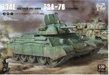 Border Model 1/35 T-34 Screened (Type 1)