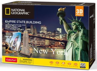 Cubic Fun 3D Puzzle Empire State building National Geographic edition