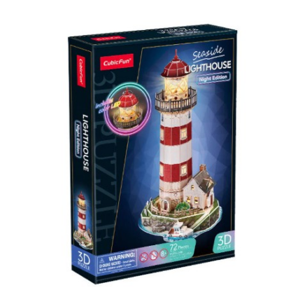 Cubic Fun 3D Puzzle Lighthouse Night Edition