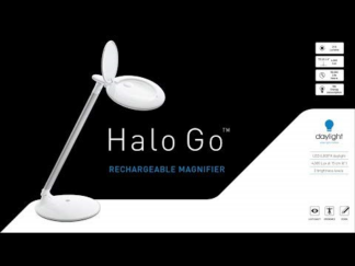 Daylight Halo Go Rechargable Magnifier