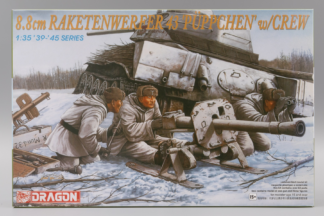 Dragon 1/35 8.8cm Raketenwerfer 43 (puppchen) w/Crew