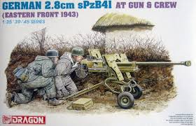 Dragon 1/35 German 2.8cm sPzB41 at Gun w/Crew