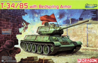 Dragon 1/35 T34/85 with Bedspring Armor