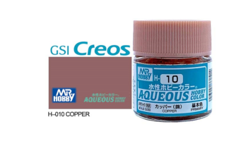Gunze Aqueous H010 Metallic Gloss Copper