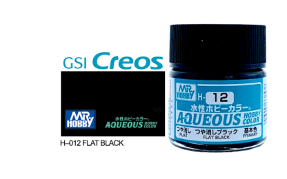 Gunze Aqueous H012 Flat Black