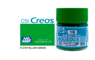 Gunze Aqueous H016 Semi Gloss Yellow Green