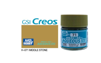 Gunze Aqueous H071 Semi Gloss Middle Stone