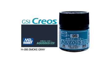 Gunze Aqueous H095 Gloss Smoke Grey
