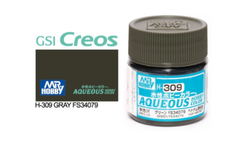 Gunze Aqueous H309 Semi Gloss Green FS 34079