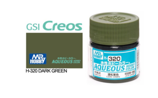 Gunze Aqueous H320 Semi Gloss Dark Green