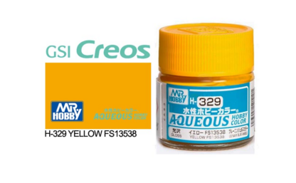 Gunze Aqueous H329 Gloss Yellow FS 13538