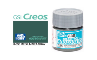 Gunze Aqueous H335 Semi Gloss Med Sea Grey