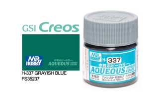 Gunze Aqueous H337 Semi Gloss Greyish Blue
