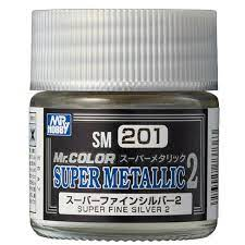 Gunze Super Metallic SM201 Fine Silver