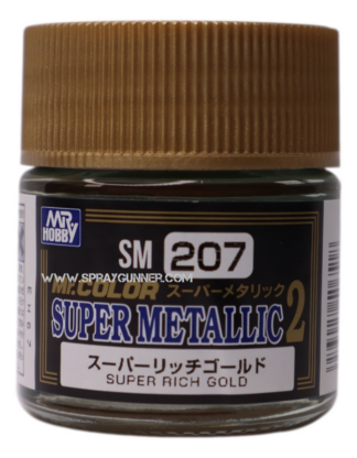 Gunze Super Metallic SM207 Super Rich Gold