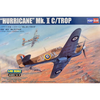 HobbyBoss 1/48 Hurricane Mk.II C/Trop