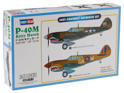 HobbyBoss 1/48 P-40M Kitty Hawk Fighter