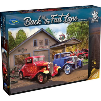 Holdson Back in the Fast Lane 1000 Piece Jigsaw Puzzle Roadside Rods