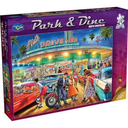 Holdson Park & Dine 1000 Piece Jigsaw Puzzle Sid's Drive In