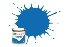 Humbrol 52 Baltic Blue Metallic 14ml Enamel Paint