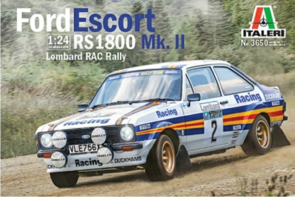 Italeri 1/24 Ford Escort Mk.II RS1800