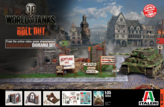 Italeri 1/35 World of Tanks Roll Out Diorama Set