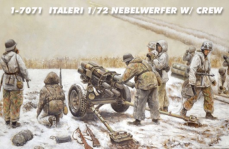Italeri 1/72 Nebelwerfer 41 with crew