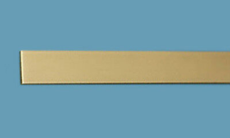 K&S 8233 Brass strip 0.41x19.05mm (1 piece)