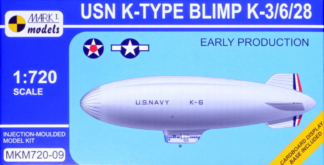 Mark 1 1/720 K-type Blimp (K-3/6/28) 'Early Production'