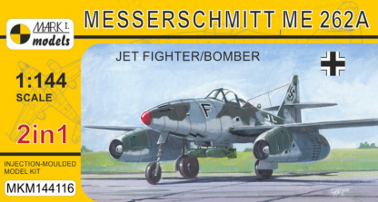 Mark 1 Models 1/144 Me 262A 'Jet Fighter/Bomber' (2 in 1)