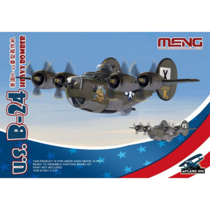 Meng U.S, B-24 Heavy Bomber(Cartoon Model)