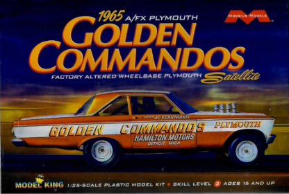 Moebius 1/25 Plymouth Golden Commando