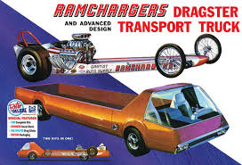 MPC 1/25 Dragster & Transport Truck