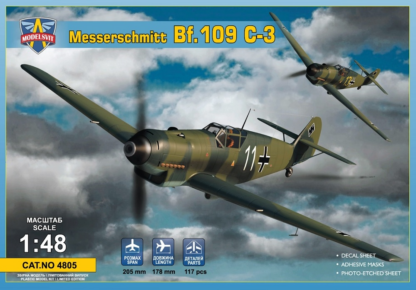 MSV 1/48 Bf109C-3