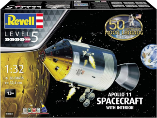 Revell 1/32 Apollo 11 Spacecraft with interior