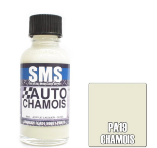 SMS Acrylic Lacquer Auto Colour Chamois PA19