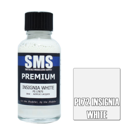 SMS Acrylic Lacquer Premium Insignia White 30ml PL72
