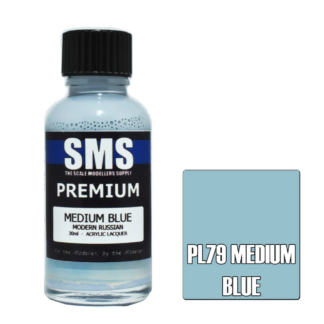 SMS Acrylic Lacquer Premium Medium Blue PL79