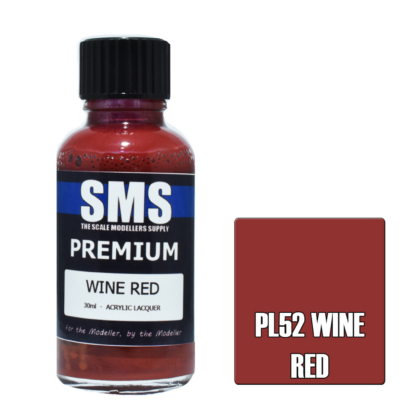SMS Aibrush Paint 30ml Premium Wine