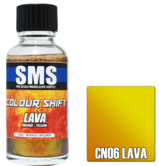 SMS CN06 Colour shift Lava (Orange, Yellow)