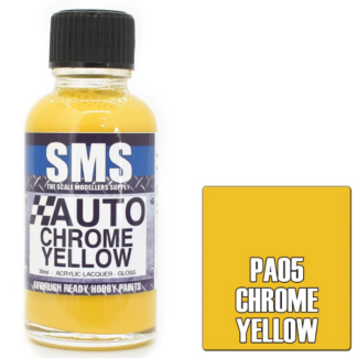 SMS PA05 Auto Colour Chrome Yellow acrylic lacquer