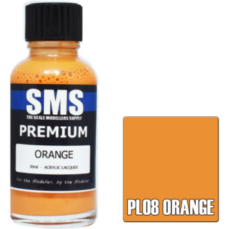 SMS PL08 Premium Orange acrylic lacquer